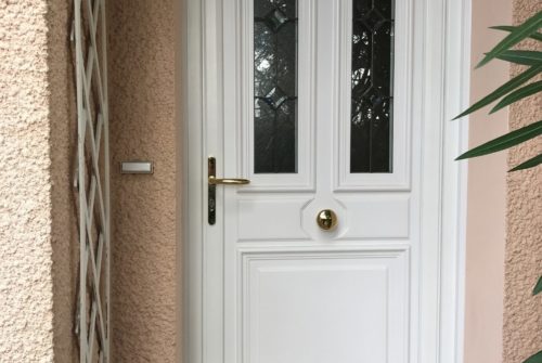 porte entree pvc