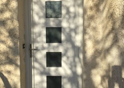 Porte décorative en PVC