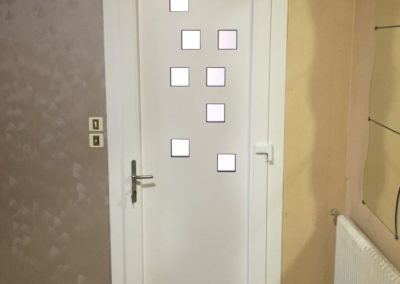 Porte d'entrée en PVC design