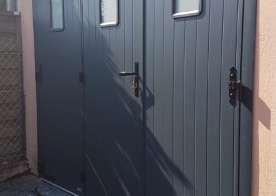 porte garage alu à vanttaux 1