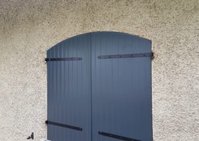 volet battant alu cintré