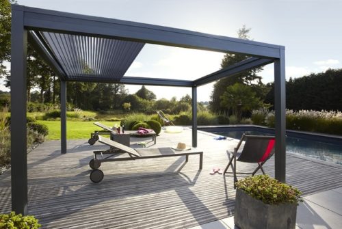 pergola en aluminium