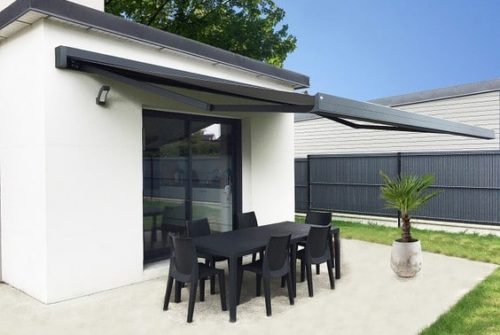 store aluminium pour terrasse