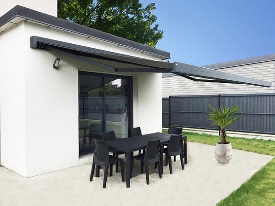 store aluminium pour terrasse