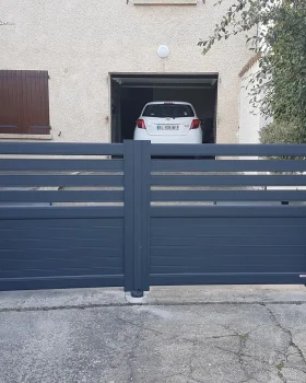 PORTAIL 2 VANTAUX LABEGE