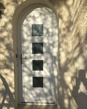 PORTE D'ENTREE EN PVC CINTRE TOULOUSE