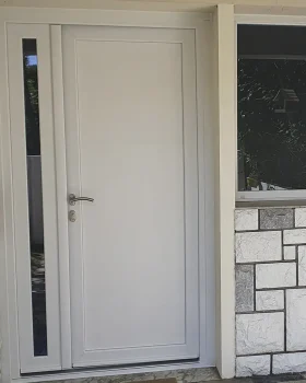 PORTE D'ENTREE PVC AVEC TIERCE SAINT ORENS