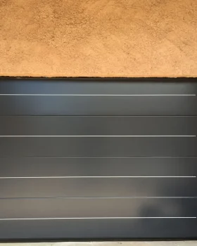 PORTE SECTIONNELLE INSERT ALU QUINT FONSEGIVES