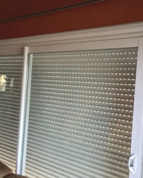 POSE COULISSANT EN ALUMINIUM BLANC SAINT ORENS